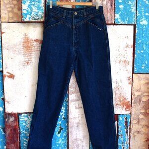 Women's Vintage Rocky Mountain Rockies Jeans Denim SIZE 32/13 Blue 475699